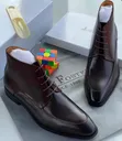 John Foster Babban Ingancin Fata Chelsea Boots - 5