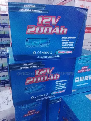 200Ah 12V LiFePO4 Lithium-Ion Baturi