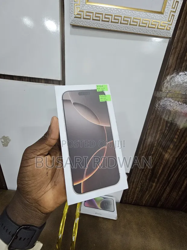 Sabon Apple iPhone 16 Pro Max 256GB Graphite - 1
