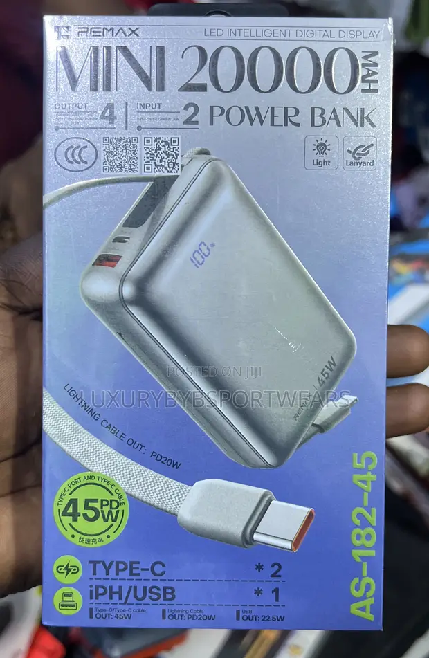 Remax Mini 20000mAh 45W Power Bank - 1
