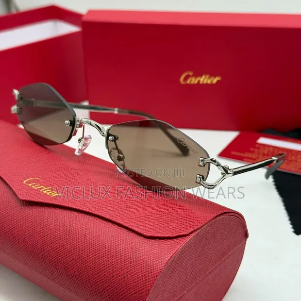 Cartier High Quality Unisex Sunglasses - 1