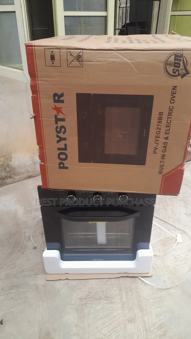 Polystar Gas Electric Built-In Oven PV-JYEG278BB - Brand New - 1