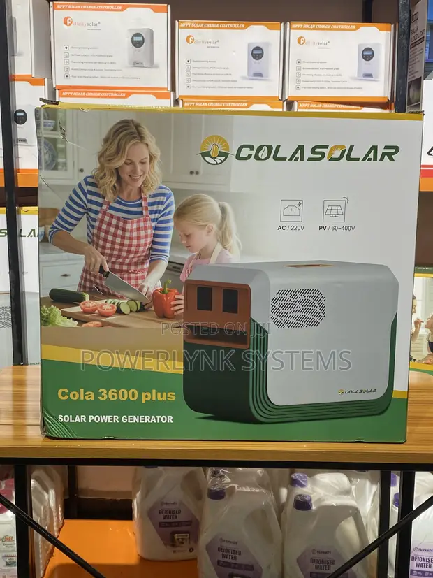 Cola Solar 3600 Plus Solar Generator - 1
