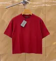 Balenciaga Quality Crop Roundneck T-Shirt - 4