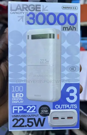 REMAX 30000mAh 22.5W Power Bank