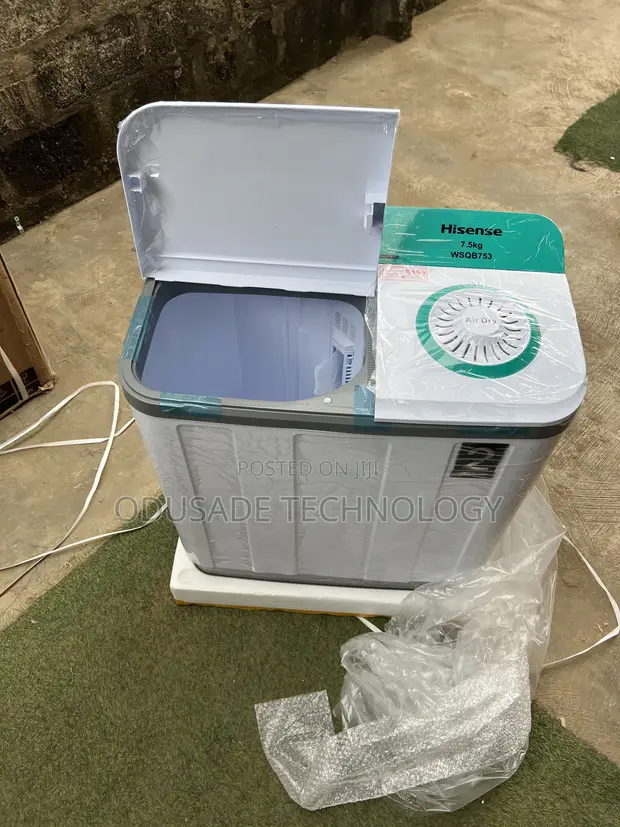 Hisense 7.5kg Manual Washing Machine - Sabon Abu - 1