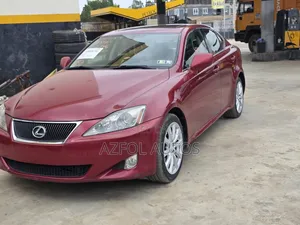 2007 Lexus IS 250 AWD Red