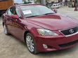 2007 Lexus IS 250 AWD Red - 2