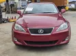 2007 Lexus IS 250 AWD Red - 4