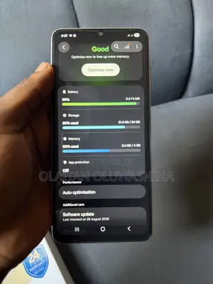 Samsung Galaxy A06 64GB Zinariya