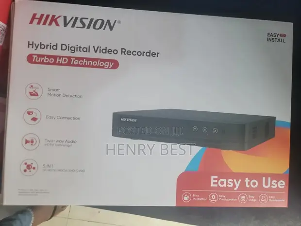 Hikvision 8-Channel Smart Motion Detection Camera - 1