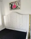 Pure Leather 6x6 Bed Frame - Like New - 2