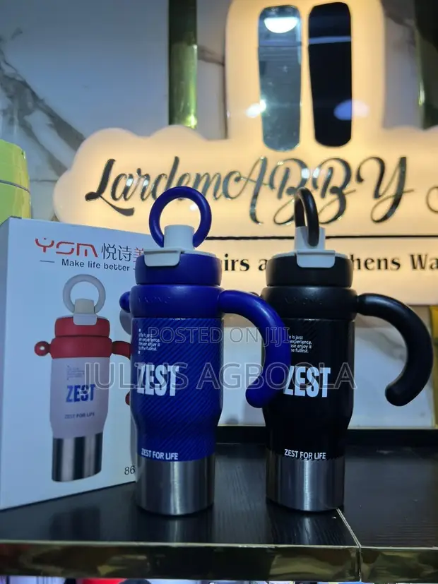 Stainless Steel Vacuum Coffee Mugs - 1