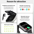 Smartwatch D8 with Health Monitoring & Music - 5