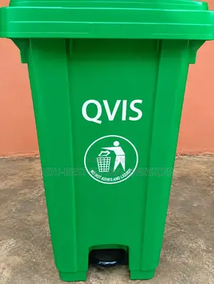 Heavy-Duty Plastic Pedal Waste Bin (120 Litres)