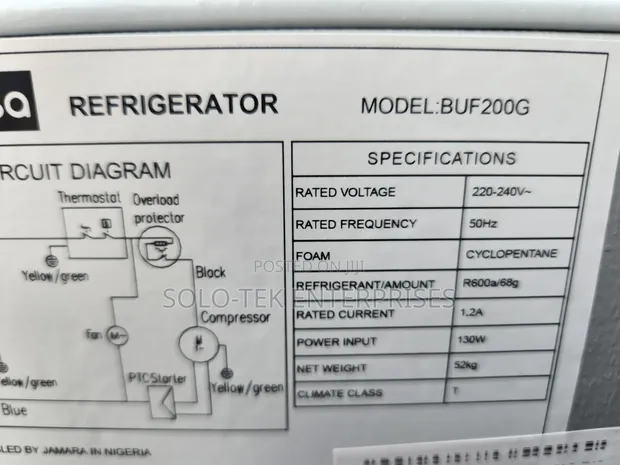 Uright Inverter Freezer - 1