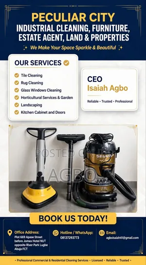 Industrial Cleaning Services - Post Construction, Tiles, Rugs