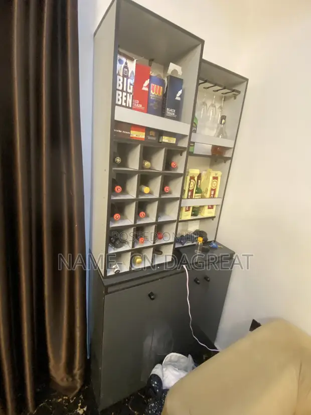 Home Interiors Wine Bar with Storage - 1
