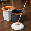 Brand New Microfibre Spin Mop System - 1
