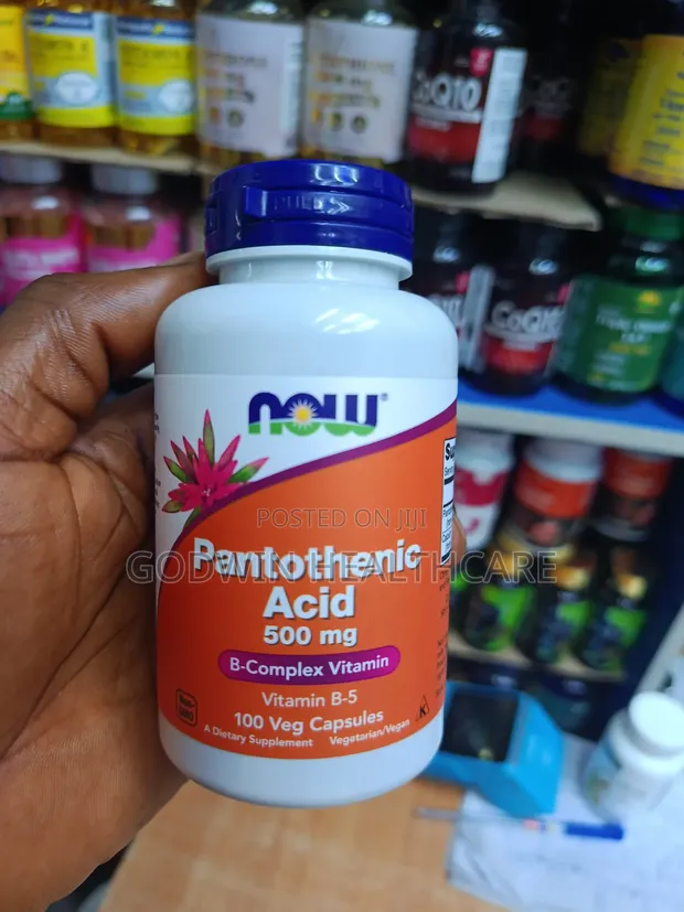 NOW Foods Pantothenic Acid 500mg - 1