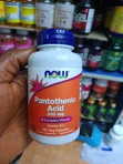 NOW Foods Pantothenic Acid 500mg - 1