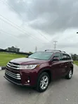 2015 Toyota Highlander XLE Burgundy SUV - 3