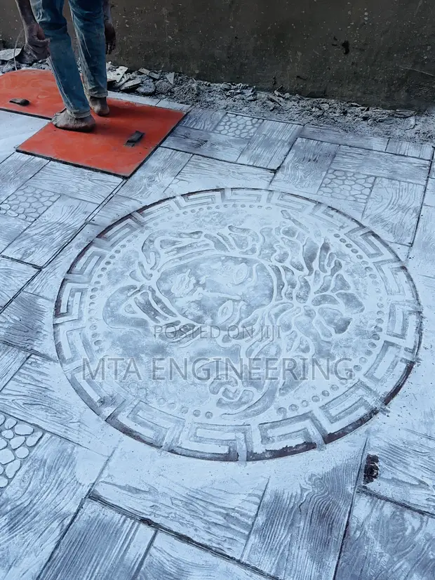 Concrete Stamping & Decorative Flooring Services - 1