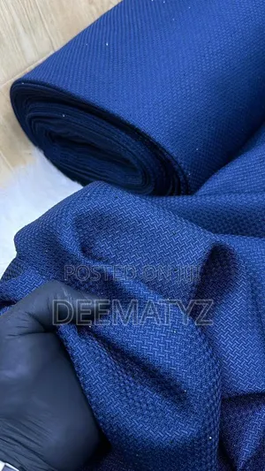 DeeMatyz Senator Fabrics, Stone Wool, Australia Wool - 4 Yards