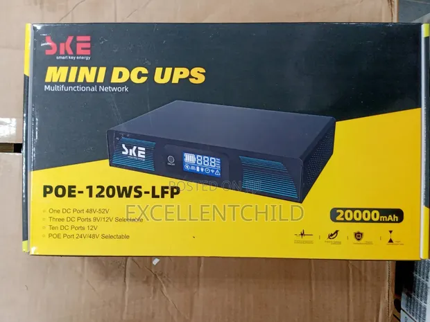 Ske Mini DC UPS 120W PoE - 1