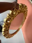 Home Interiors Gold Round Mirror - 3