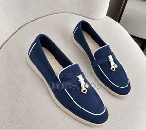 Unisex Suede Loafers
