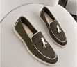 Unisex Suede Loafers - 4