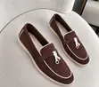 Unisex Suede Loafers - 5