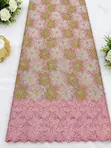 Sample Lace Fabric - Pink - 3