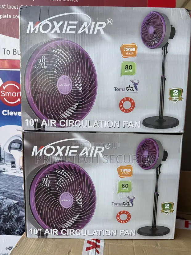 PrimetechSecurity 80W 3-Speed Circulation Fan - 1