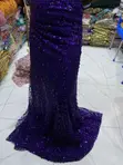 Beaded Lace Fabric for Occasions - 1