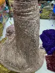 Beaded Lace Fabric for Occasions - 4
