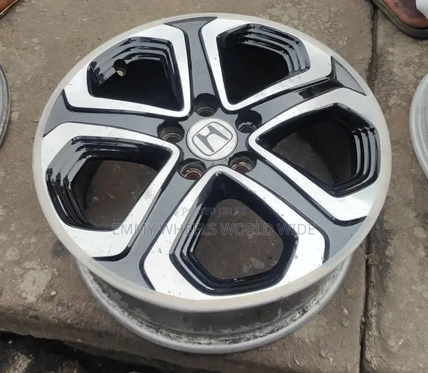 17-Inch Honda Accord Rims - Baki & Bakin Karfe (Na Amfani) - 1
