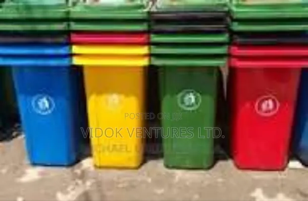 High Quality 240 Liters Waste Bin - Various Colors - 1