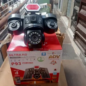 AOV P93 V380 4-Lens Solar CCTV Camera
