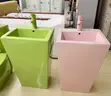 Free Standing Basin - Ceramic Pedestal - 2