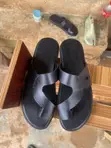 Verati Pam Leather Slippers - Black - 2