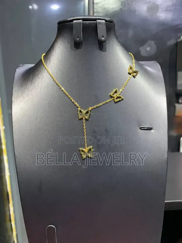 Trending V-Logo Lariat Necklace - Gold - 1
