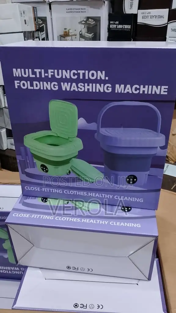 12L Foldable Portable Mini Washing Machine with Spin Dryer - 1