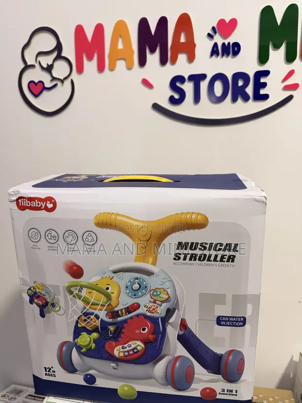 7-in-1 Baby Musical Sit-to-Stand Walker - 1