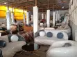 Cream & Black Two-Tone Curved Sofa Set - 2