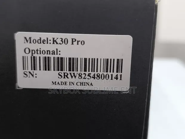 ZKTeco K30 Pro Time and Attendance Terminal - 1