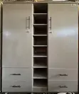 Babban Wardrobe na HDF na Mutane 5ft - 1
