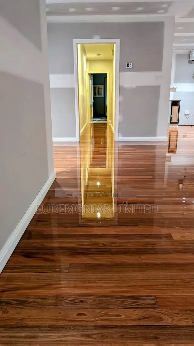 Professional Wooden Floor Installation - 1