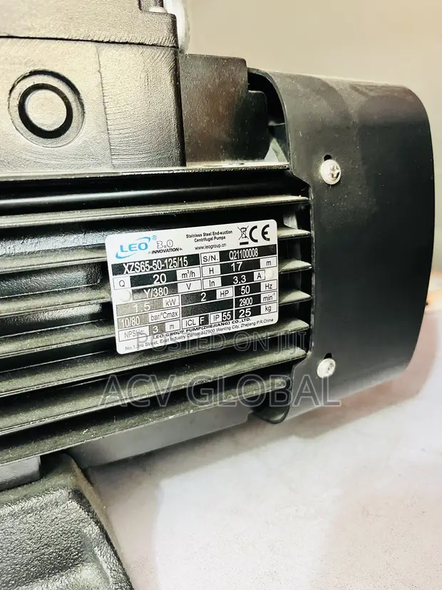 2HP Leo Stainless Centrifugal Pump - 1